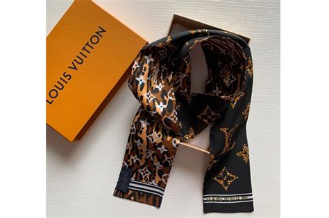 fake louis vuitton hair scarf|louis vuitton scarf women's black.